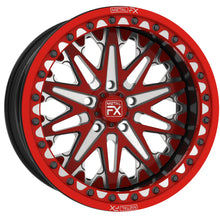 Load image into Gallery viewer, best 17&quot; assassin r, forged 3-piece, beadlock, custom at metal fx offroad