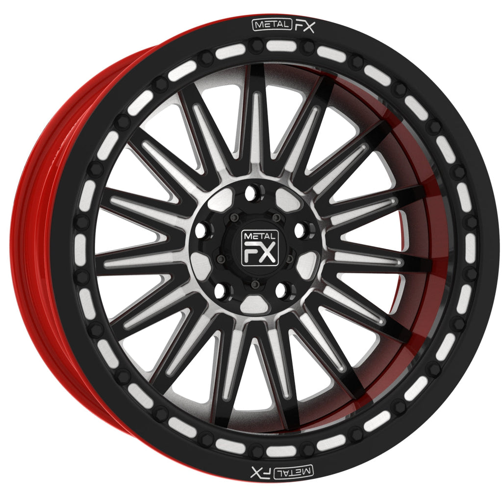 best 17" velocity r, forged 3-piece, beadlock, custom at metal fx offroad