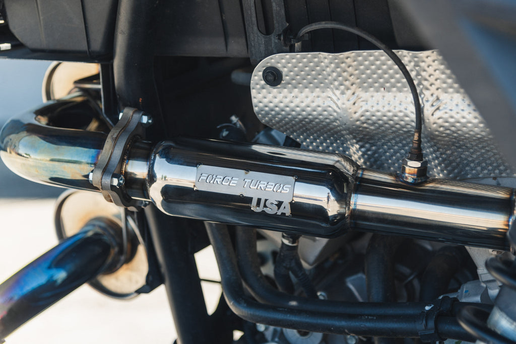 Polaris RZR Turbo Back Exhaust with Resonator