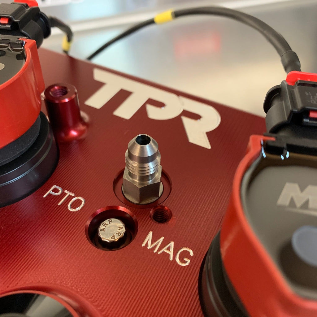 TPR010 - RED Billet Valve Cover - RZR