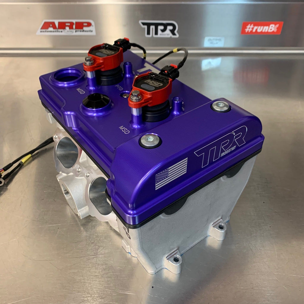 TPR010 - PURPLE Billet Valve Cover - RZR