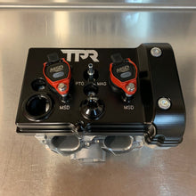 Load image into Gallery viewer, TPR016 - BLACK Billet Valve Cover W/Oilers - Turbo R / Pro XP