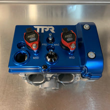 Load image into Gallery viewer, TPR016 - BLUE Billet Valve Cover W/Oilers - Turbo R / Pro XP