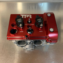 Load image into Gallery viewer, TPR016 - RED Billet Valve Cover W/Oilers - Turbo R / Pro XP