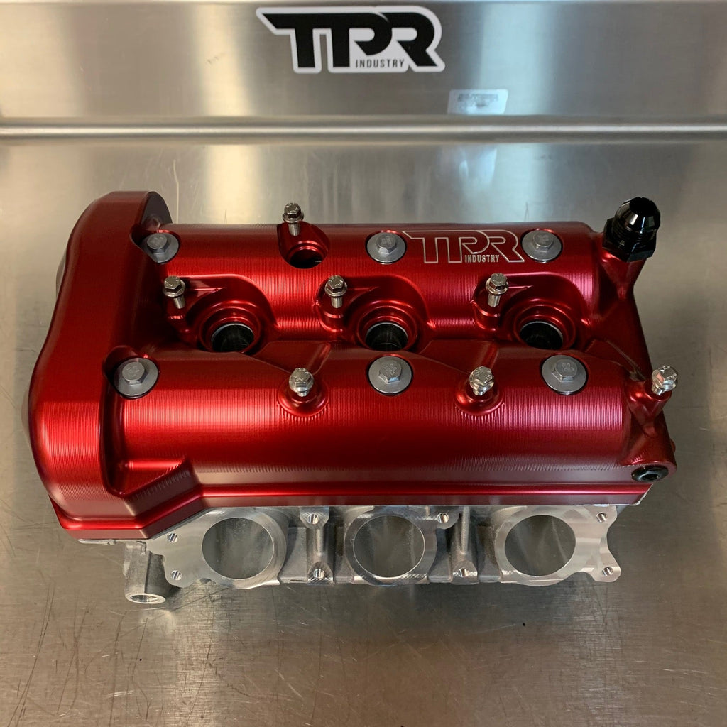 TPR110 - RED Billet Valve Cover - X3