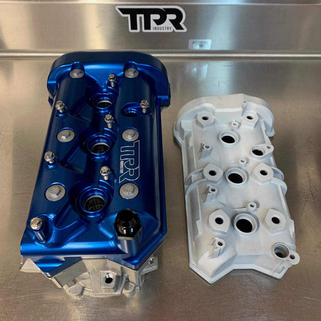 TPR110 - BLUE Billet Valve Cover - X3