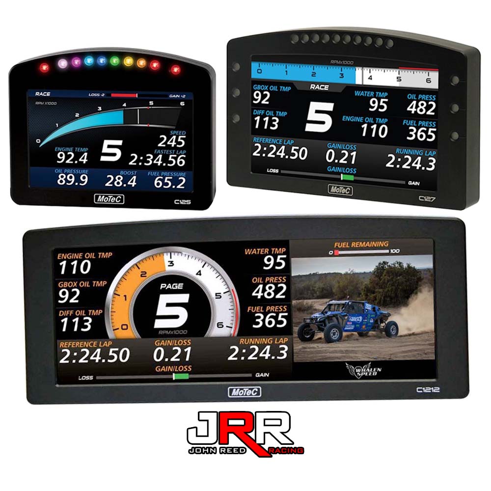 JRR Motec C12X Color Logger Displays