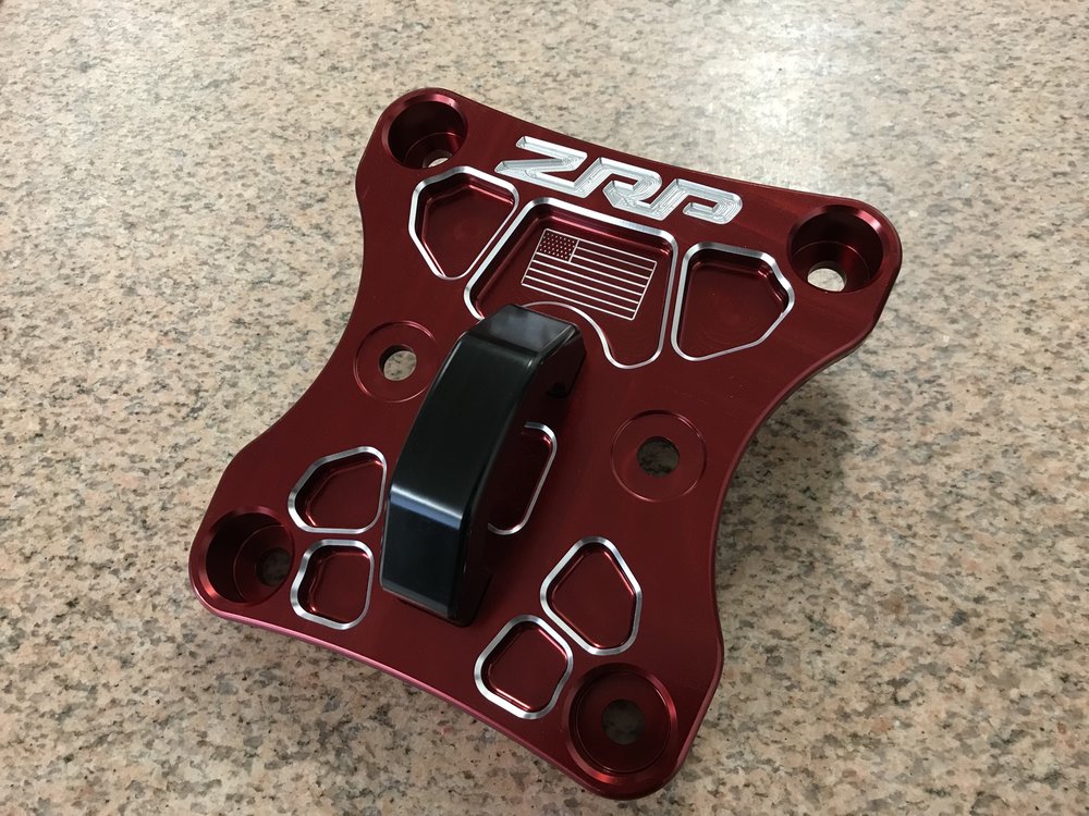 CAN AM X3 RADIUS ROD PLATE- ZRP