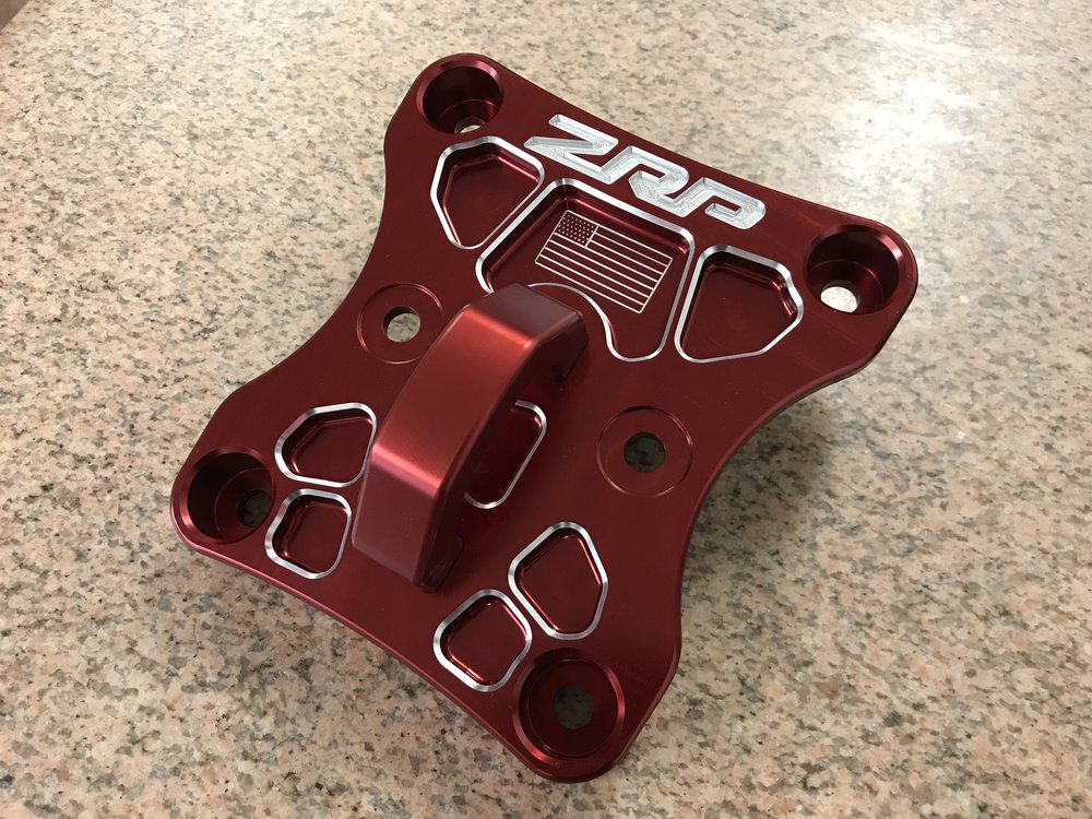 CAN AM X3 RADIUS ROD PLATE- ZRP