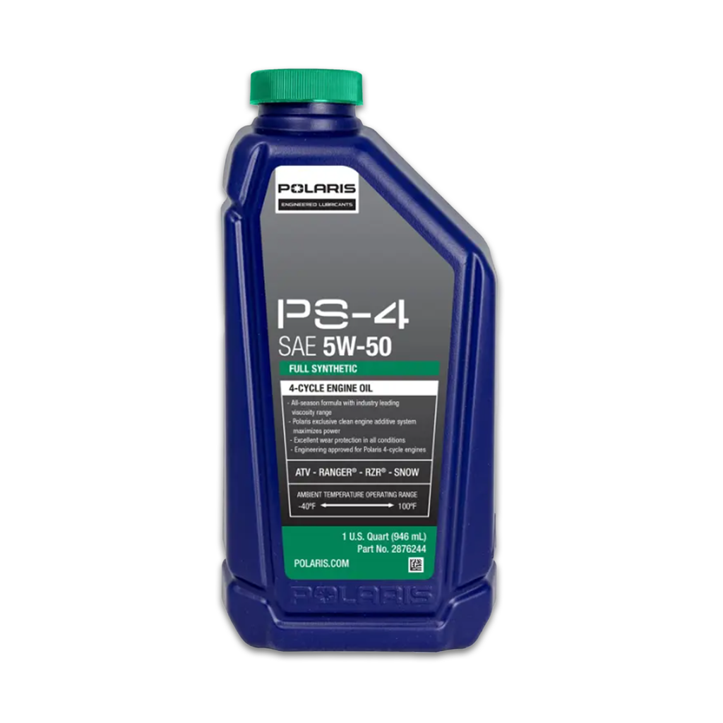 Polaris PS-4 5W-50 Synthetic Oil | 1 Quart Pro R & Polaris RZR