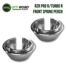 Load image into Gallery viewer, Polaris RZR Pro R/Turbo R Billet Front Spring Perch Collars - Set of 2