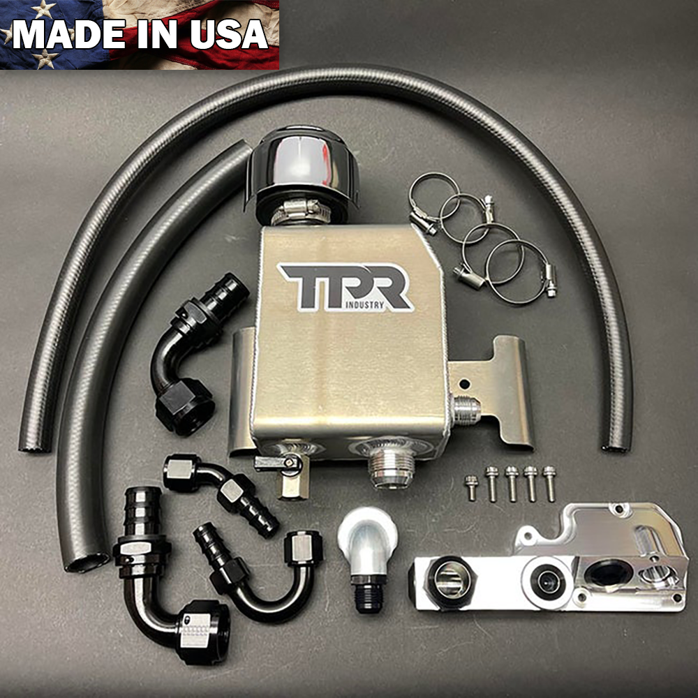 TPR Oil Breather Kit | Polaris RZR Turbo Models