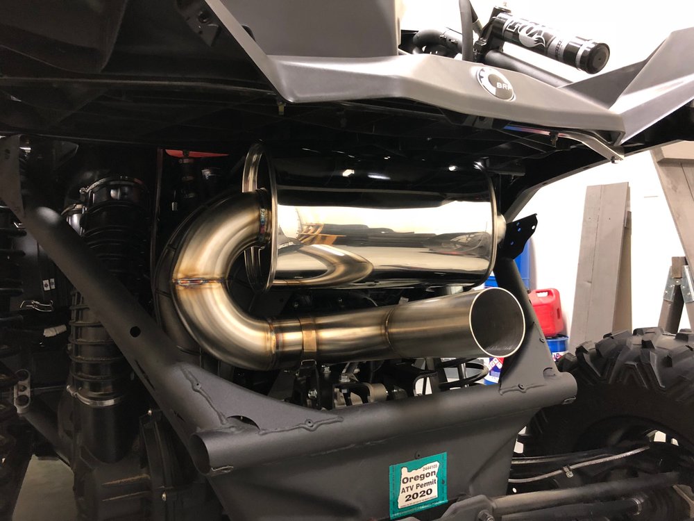 WSRD "Quiet Trail" Exhaust System | Can-Am X3