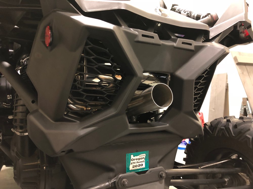 WSRD "Quiet Trail" Exhaust System | Can-Am X3