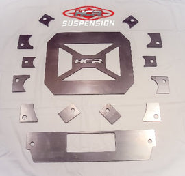 HCR Racing RZR-04420 Polaris RZR XP 900 OEM Gusset Frame Brace Kit