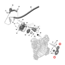 Load image into Gallery viewer, WSRD Complete BRP Water &amp; Oil Pump Gear Set | Can-Am X3