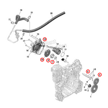 Load image into Gallery viewer, WSRD Complete BRP Water Pump Rebuild Kit | Can-Am X3