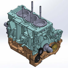 Load image into Gallery viewer, WSRD Short Block Assembly Engine Packages | Can-Am X3 &amp; Ski-Doo