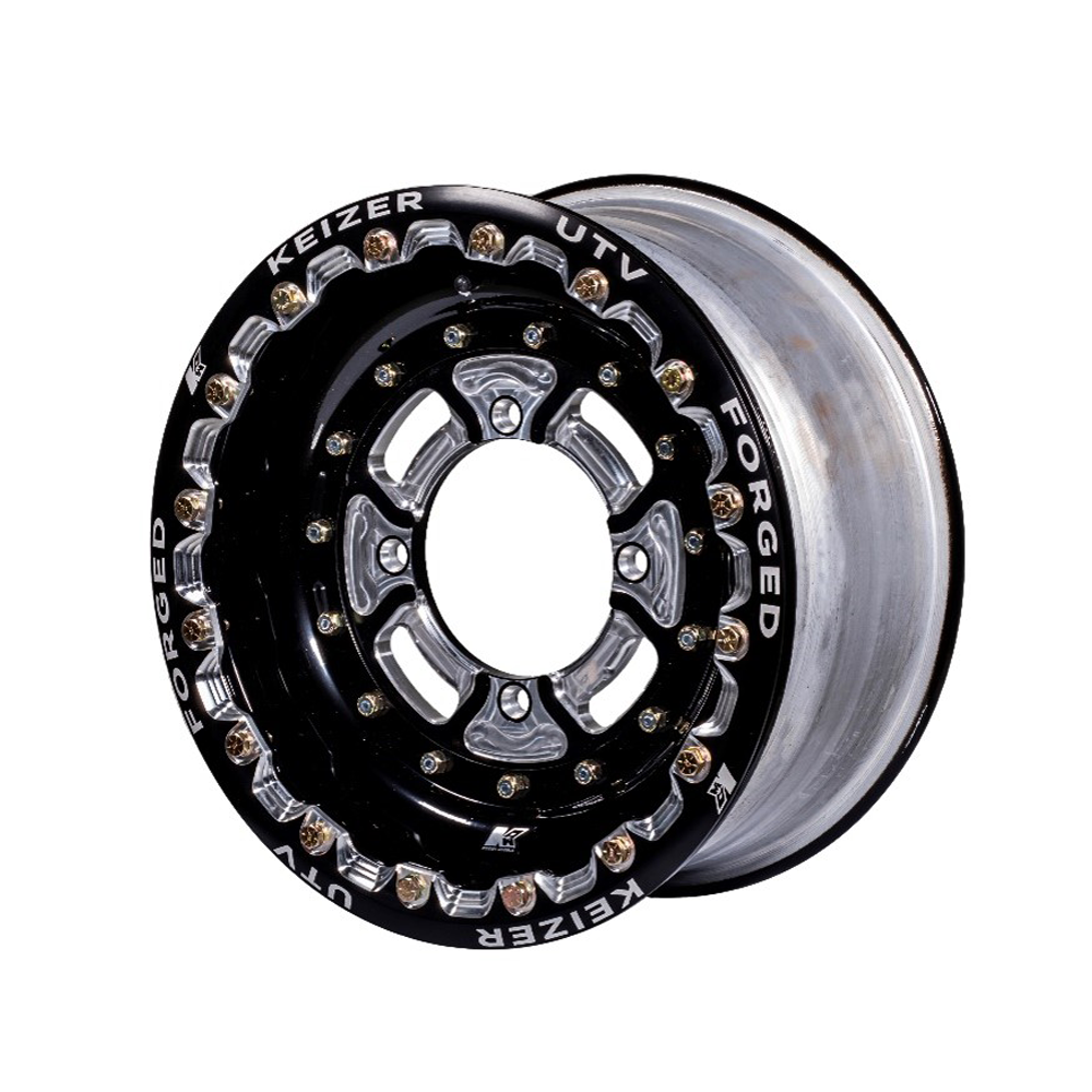 Keizer Racing Beadlock Wheels - Front | Can-Am X3 & Polaris RZR