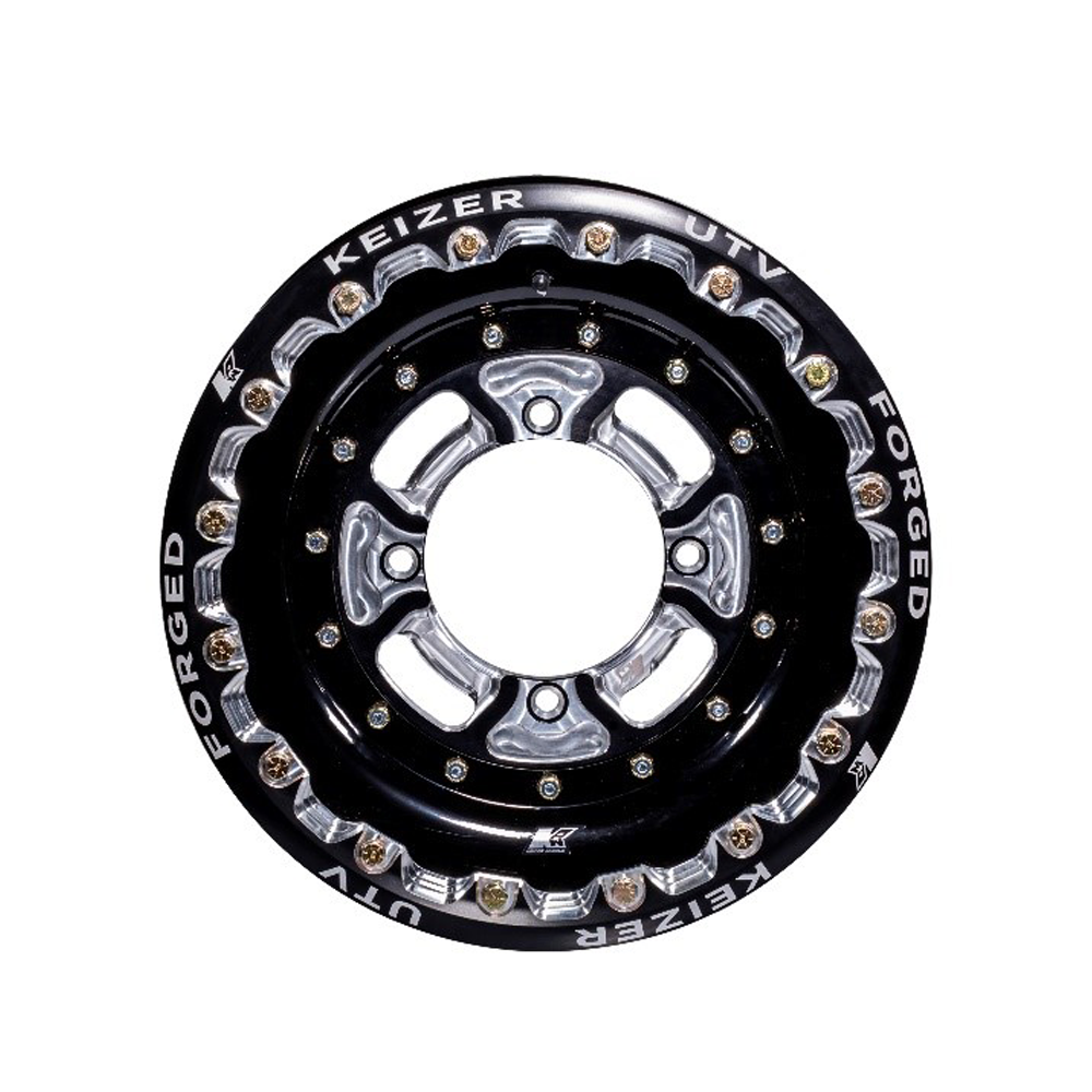 Keizer Racing Beadlock Wheels - Rear | Can-Am X3 & Polaris RZR