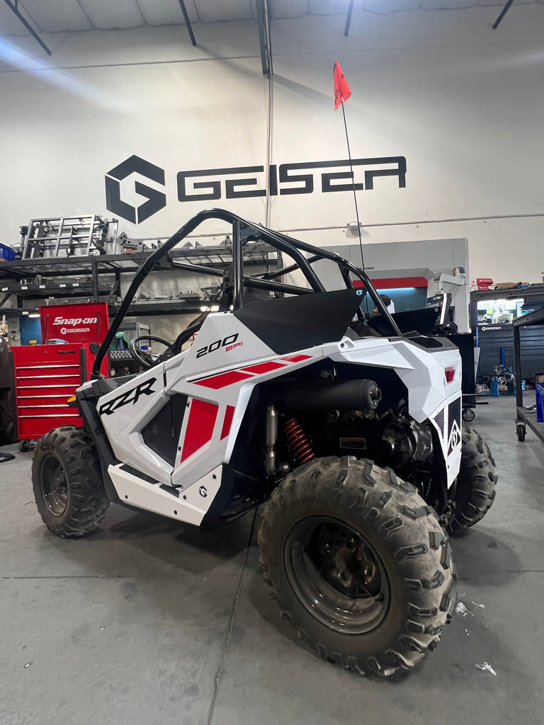 POLARIS RZR 200 - NUMBER PLATES