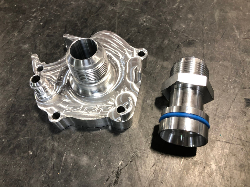 X3 BILLET AN WATER PUMP COVER